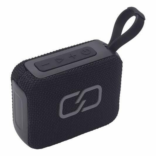 Kannettava bluetooth-kaiutin 5 W, USB & AUX, 4 h toistoaika, musta Ledwood