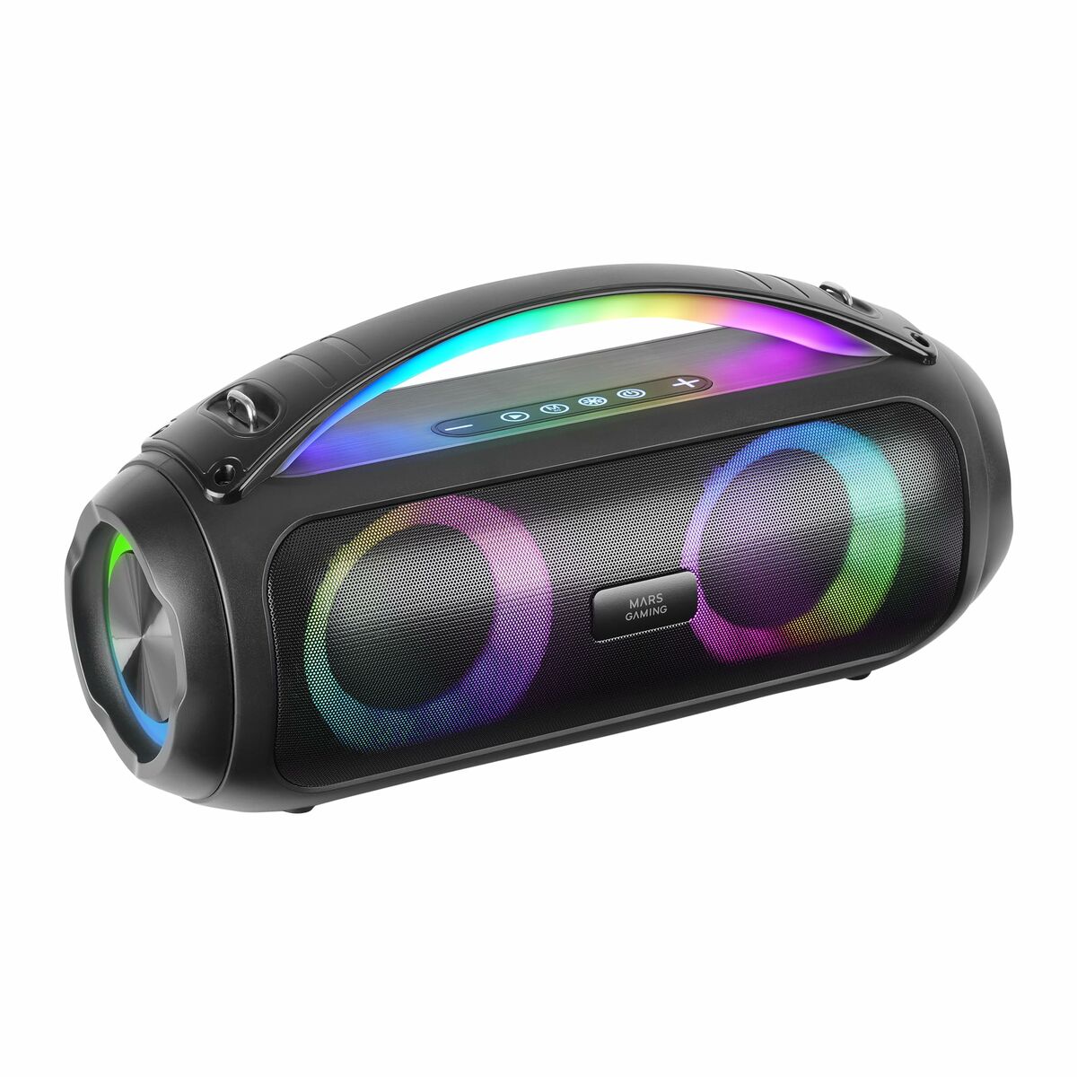 Kannettava Bluetooth-kaiutin 50 W, moniväriset LED-valot, 5000 mAh, pelaajille – bilekaiutin lahja pelaajalle – kuva 8