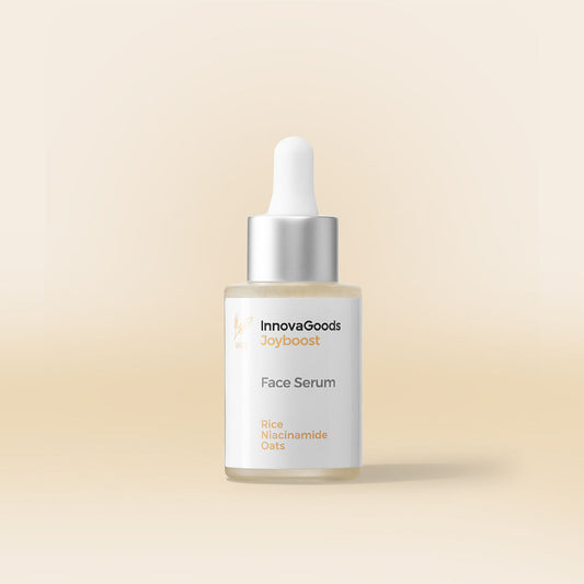 Kasvoseerumi riisi & niasiinamiidi 30 ml, kosteuttava kirkastava vegaaninen