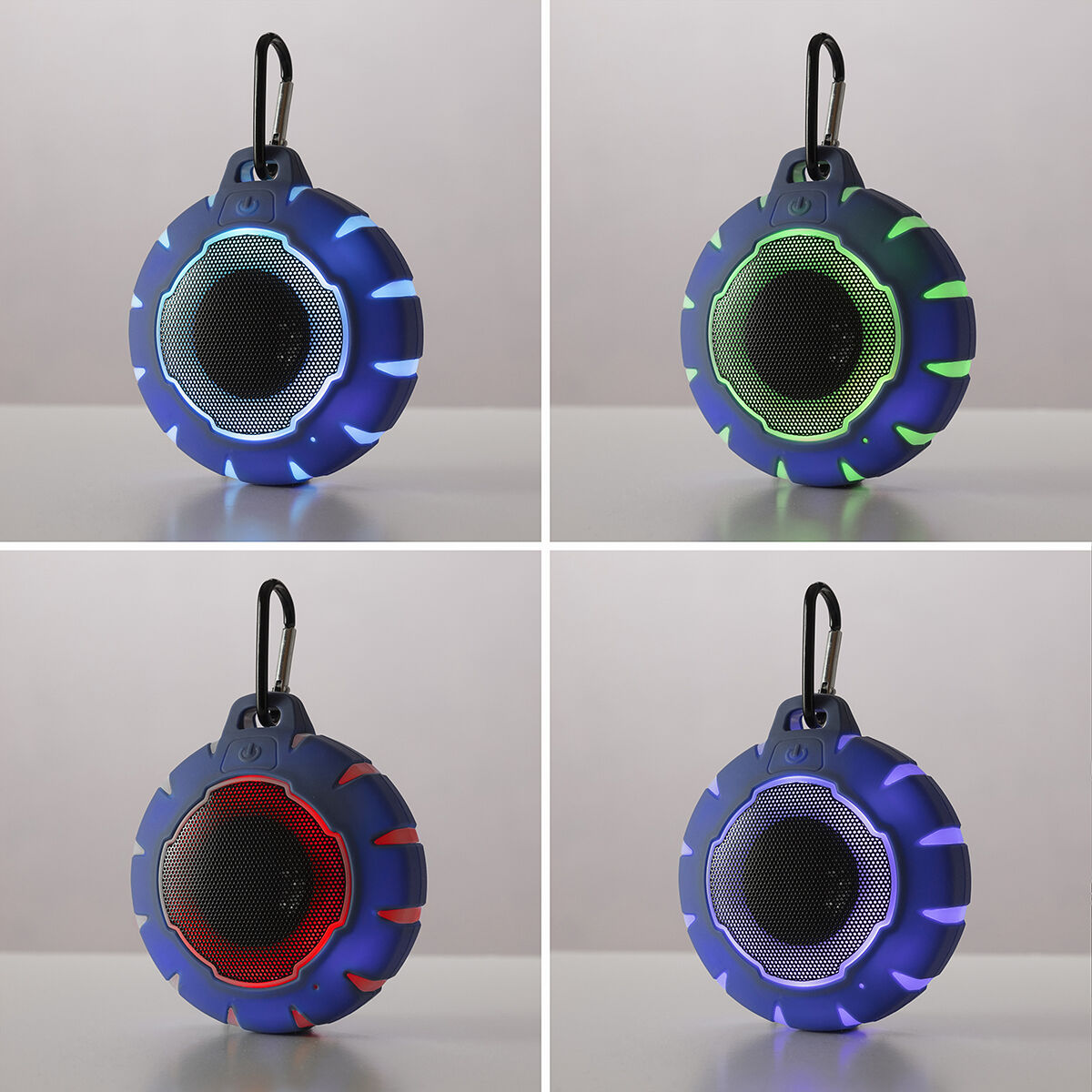 Kelluva Bluetooth-kaiutin IPX7, LED-valo & handsfree, 5W uima-altaaseen