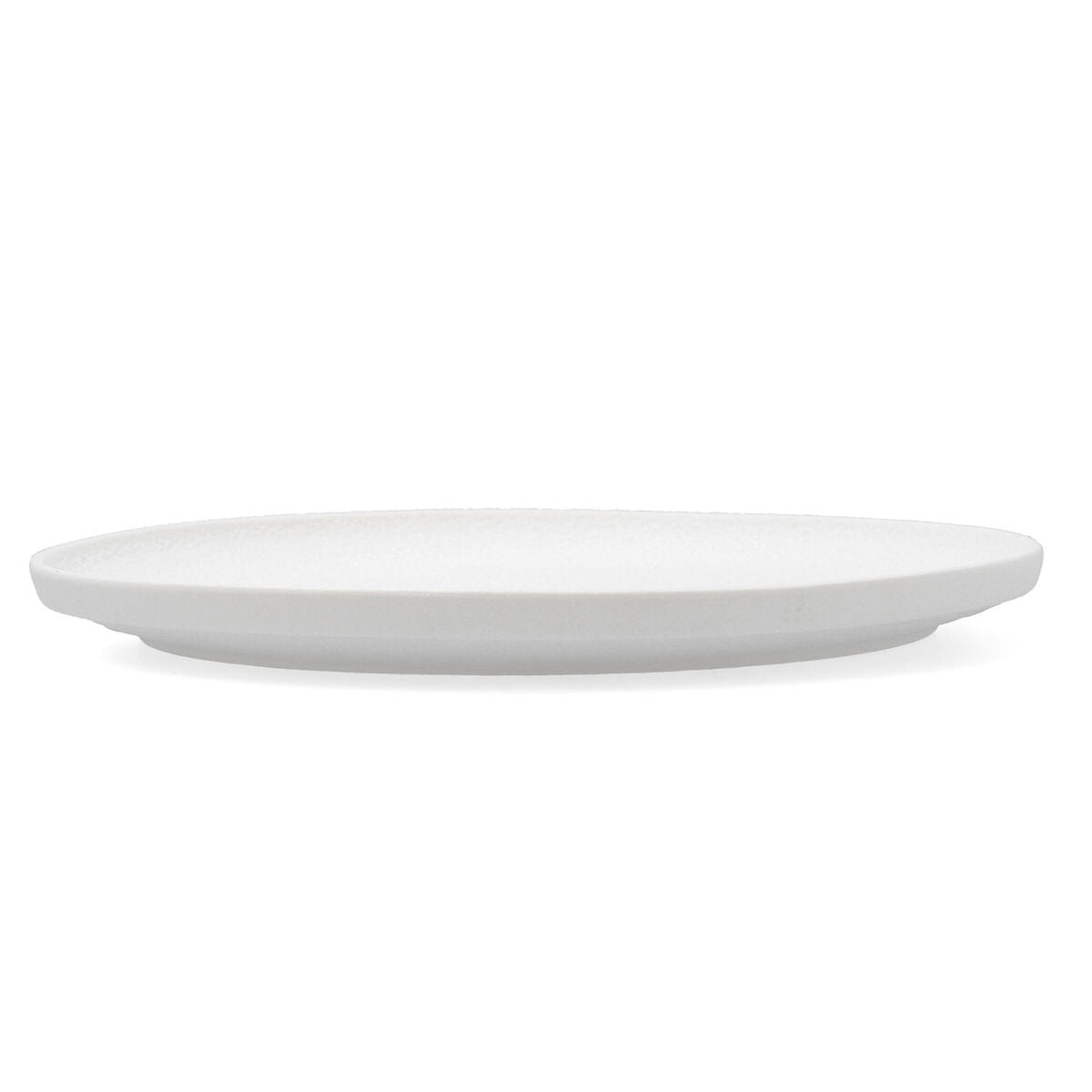 Lautaset 6 kpl keraamiset litteät, valkoinen 26,5 cm, astiapesuun & mikroaaltioon