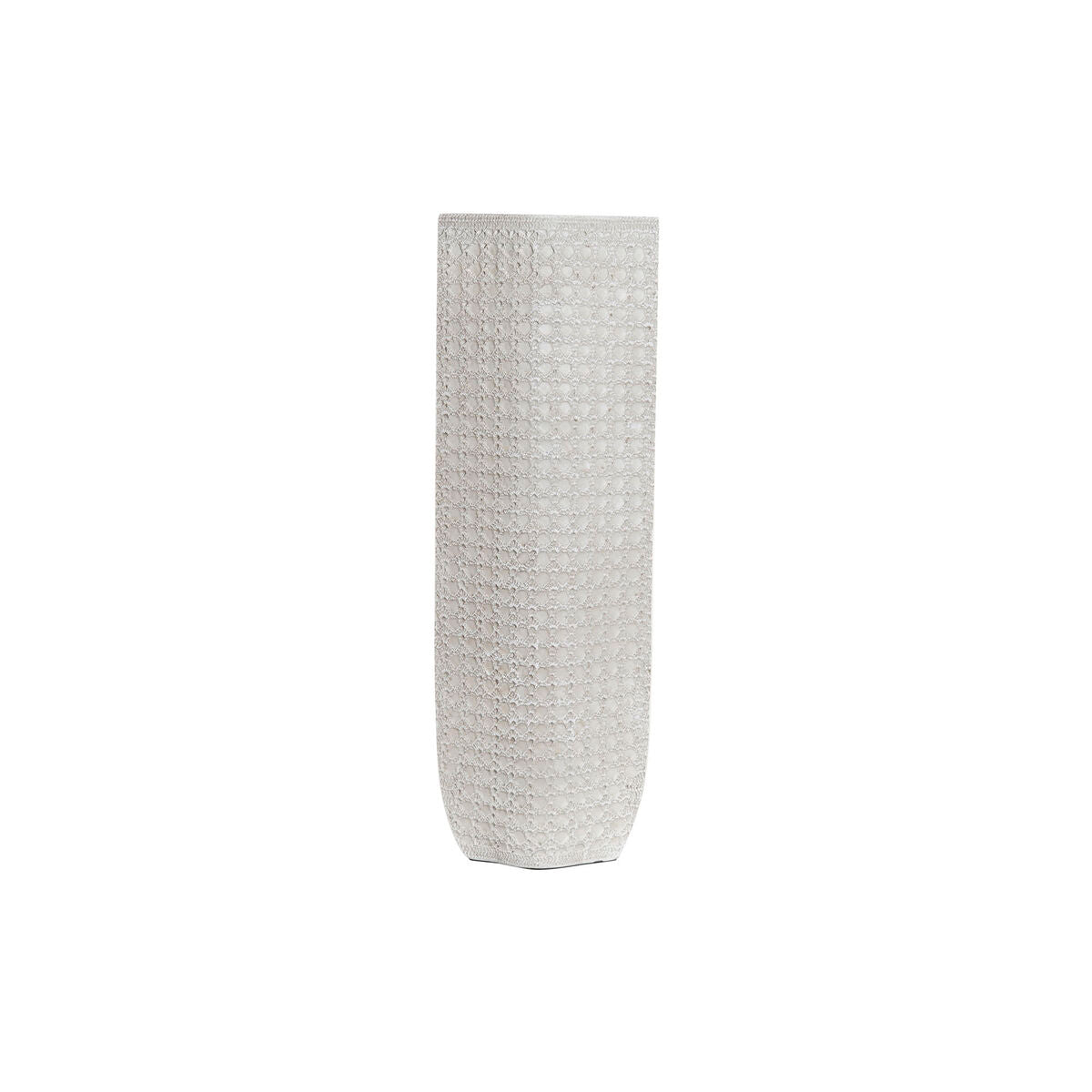 Maljakko 58 cm valkoinen hartsi, korkea moderni koriste-maljakko olohuoneeseen