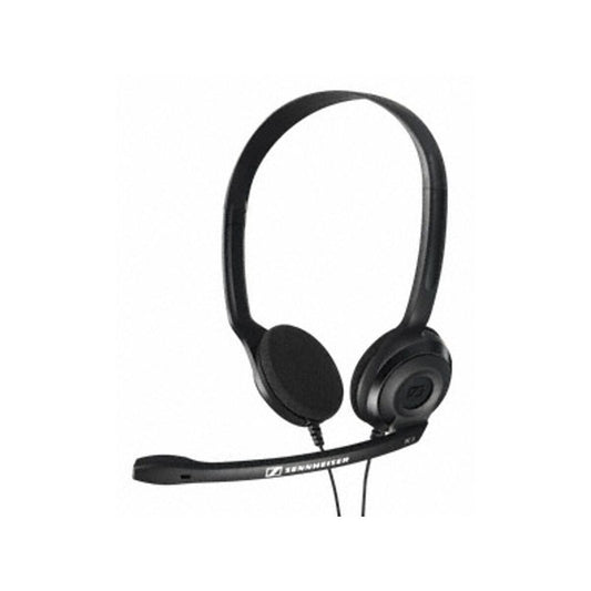 Kuulokemikrofoni PC 3,5 mm stereo, johdollinen 2 m USB, musta Sennheiser