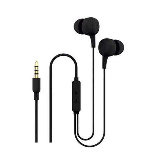 Kuulokkeet mikrofonilla 3,5 mm - ergonomiset in-ear, pehmeät korvatyynyt soittoon