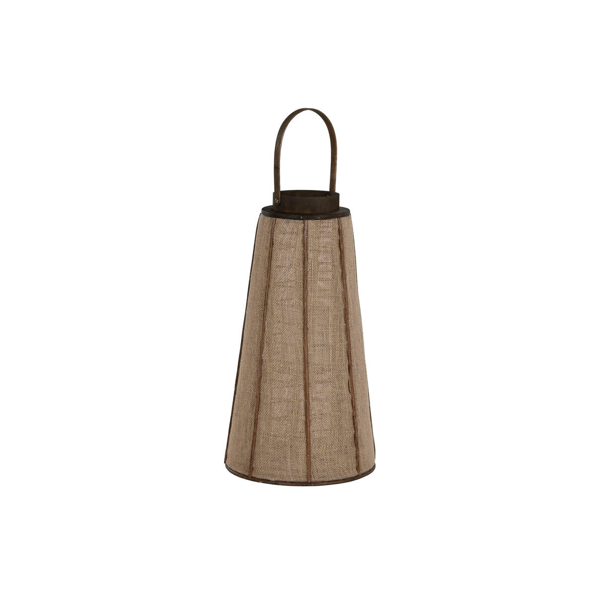 Kynttilänjalka juutti & bambu 30,5 x 30,5 x 73 cm, luonnonväri, sisustukseen