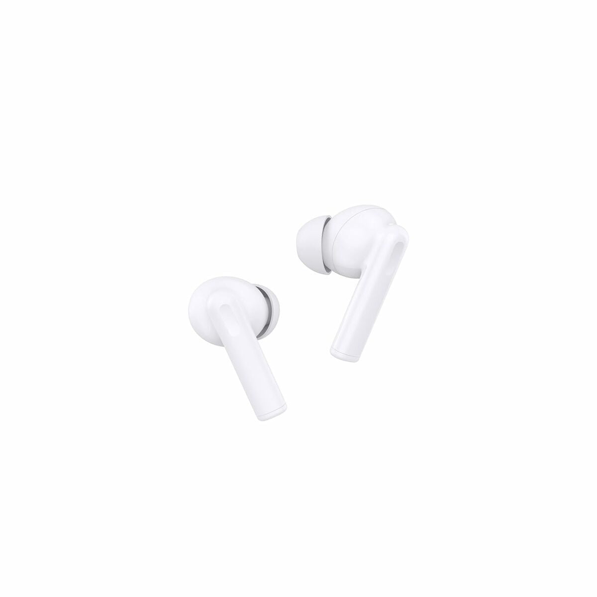 Langattomat nappikuulokkeet, Bluetooth 5.3, mikrofonilla, IP54, valkoinen