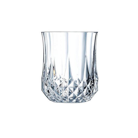 Lasisetti 6 kpl 320 ml juomalasit, kirkas kuvioitu lasi tiskikoneeseen Arcoroc
