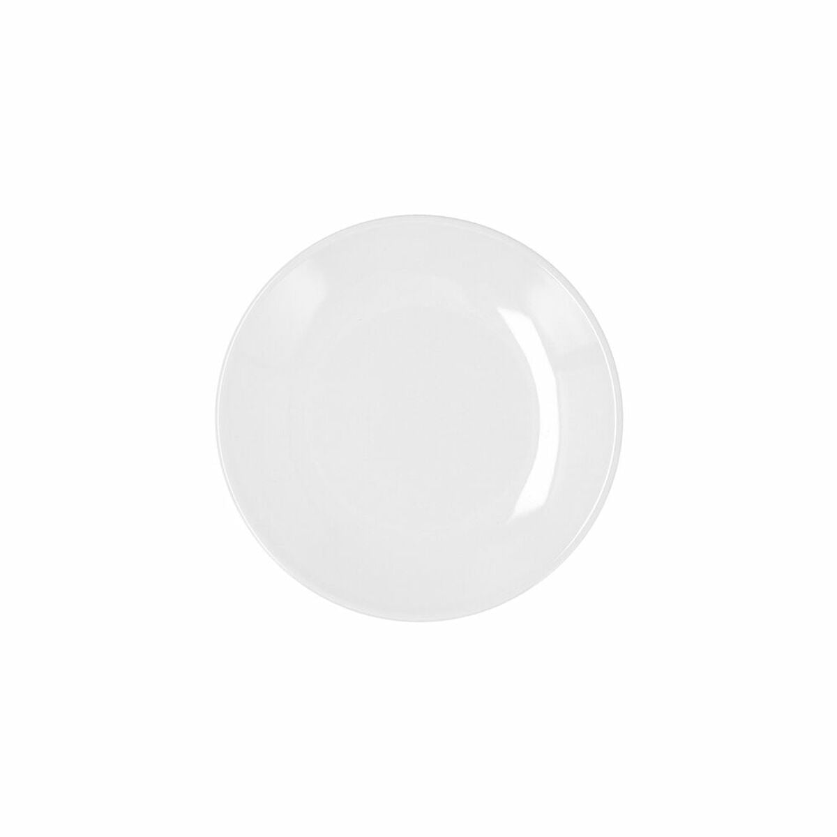 Lautanen 16,5 cm keramiikka valkoinen, coupe-pinottava 12 kpl