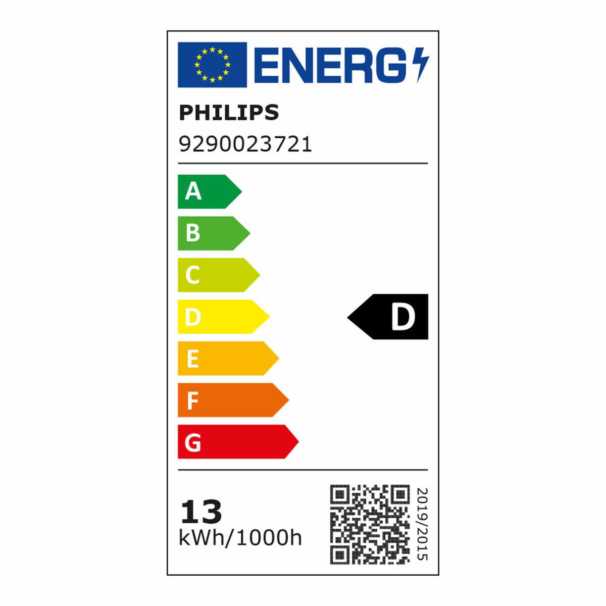 LED-lamppu E27 13 W 2000 lm 2700 K lämminvalo, valkoinen, 12,4×17,7 cm sisälle