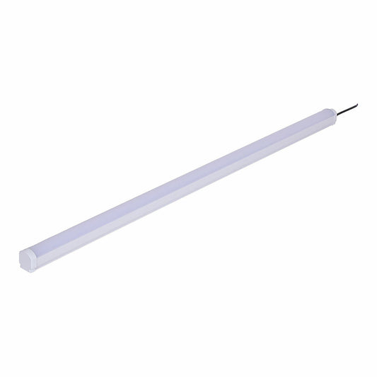 LED-valaisin 120 cm 36 W IP65 6400 K, kylmä valkoinen, sis. pistoke EU