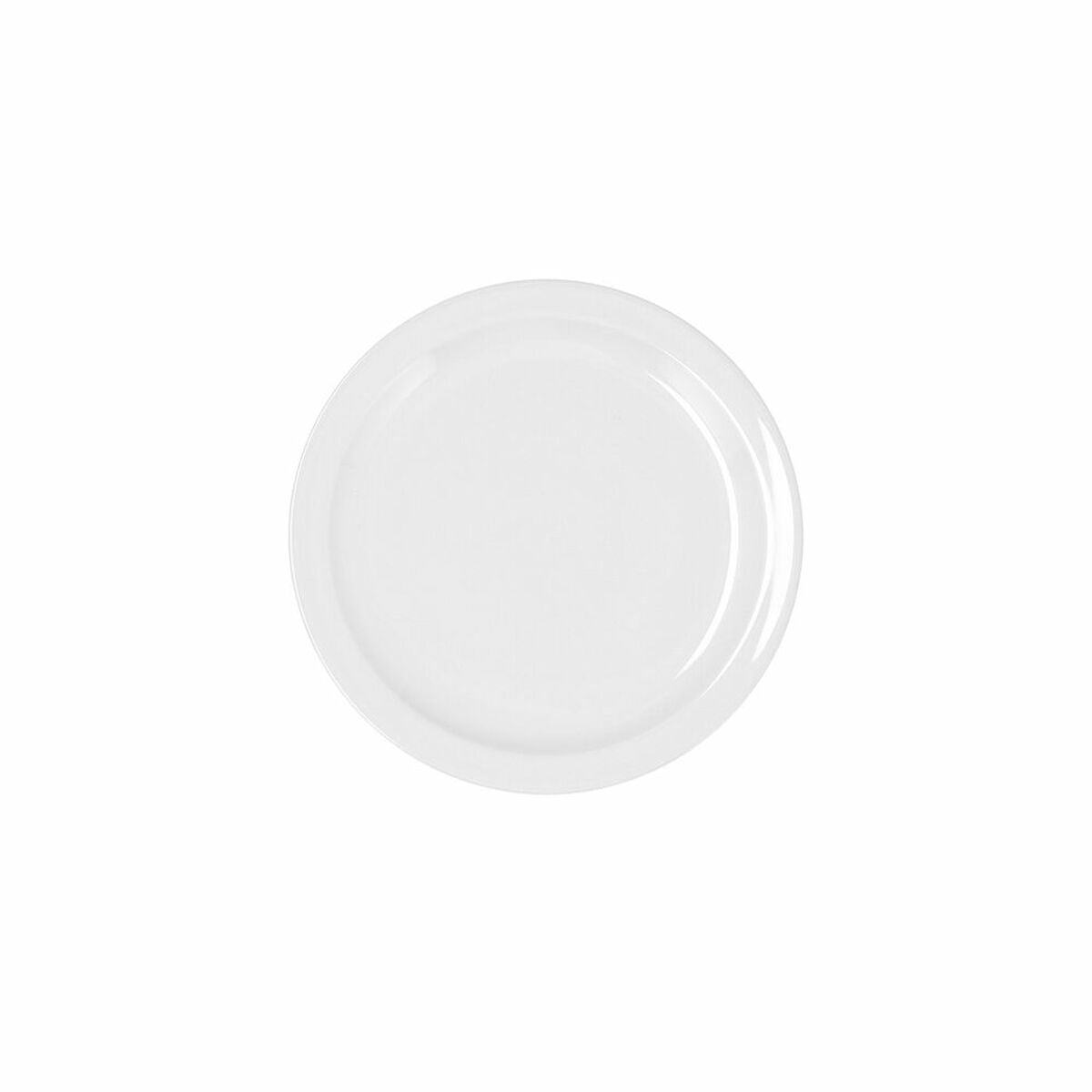 Leipälautanen 16 cm keramiikka, valkoinen, 12 kpl, pinottava, astianpesukone