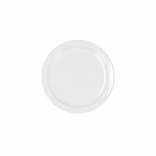 Leipälautanen 16 cm keramiikka, valkoinen, 12 kpl, pinottava, astianpesukone