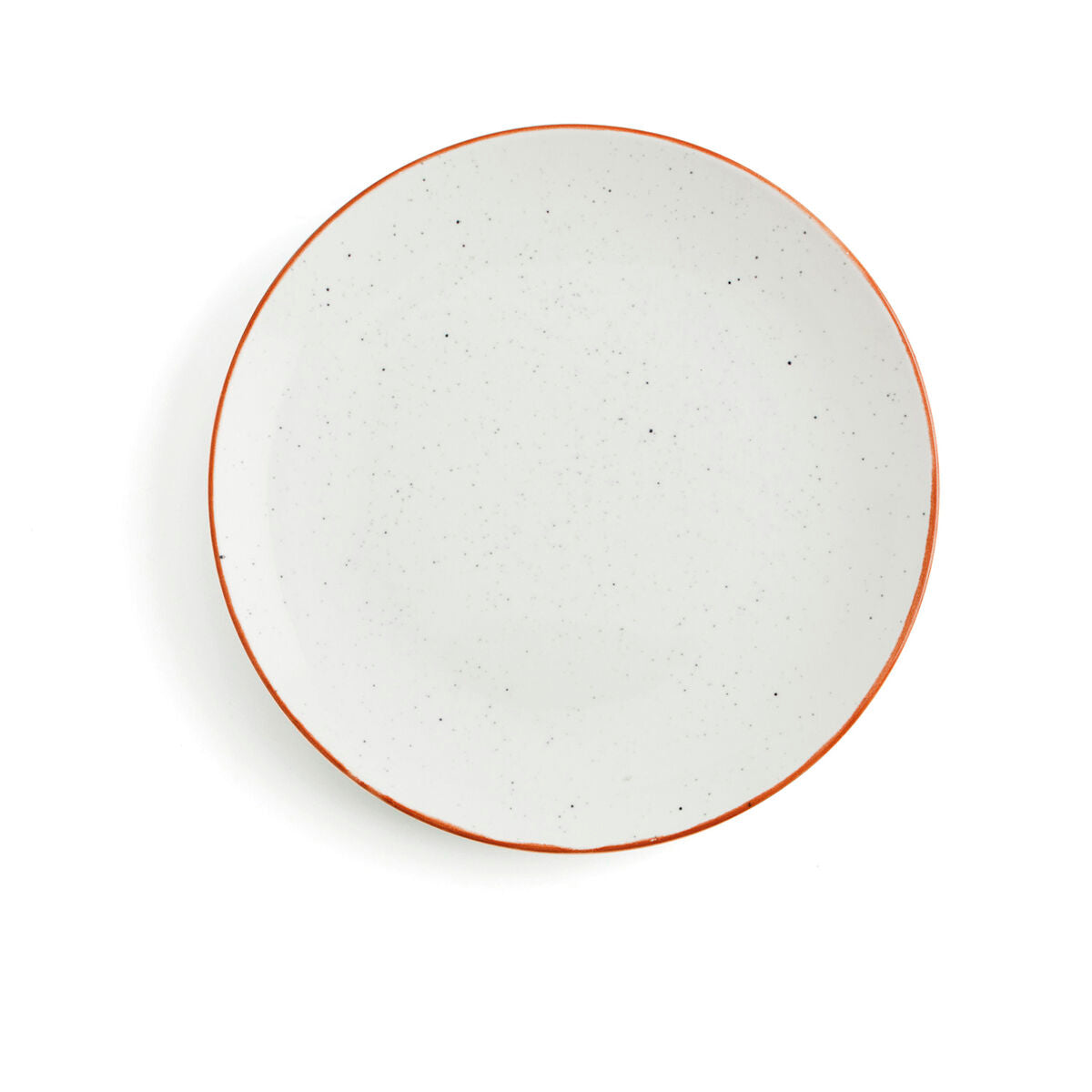 Litteä lautanen Ø 18 cm, keramiikka beige, 12 kpl - ruokailu & tarjoilu