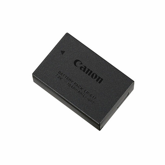 LP-E17 akku 7,2 V, litium-ioni vaihtoakku Canon-yhteensopiva, musta DSLR