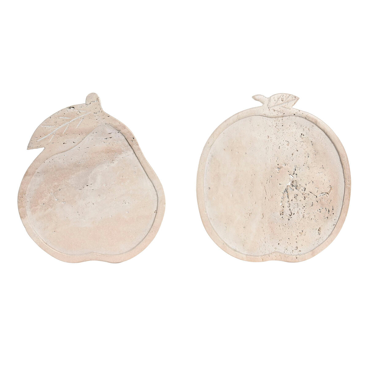 Koristehahmo marmori skandinaavinen, beige 30 x 27 x 1,8 cm, 2 kpl sisustukseen