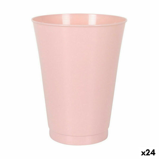 Muovimukit 230 ml 4 kpl, moniväri - polypropeeni juomalasit keittiöön, 24 osaa
