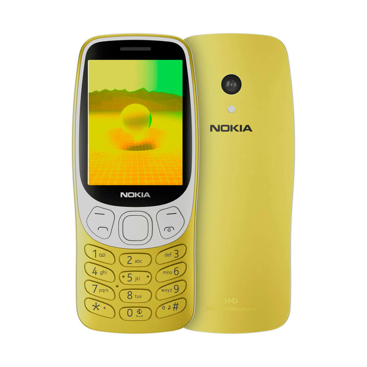 Matkapuhelin Nokia 3210 2,4" 128 GB RAM, Dual SIM, FM-radio & 2 MP kamera, kulta