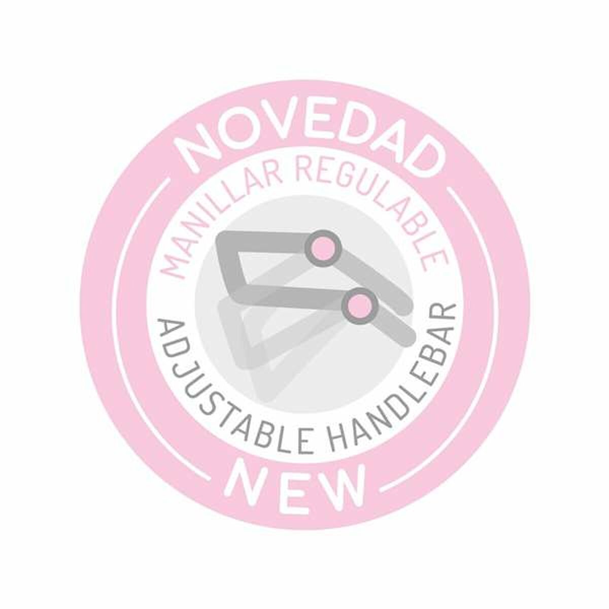 Nukkevaunut taittuvalla metallirungolla, pastellivaalea kantokori, 3+ v