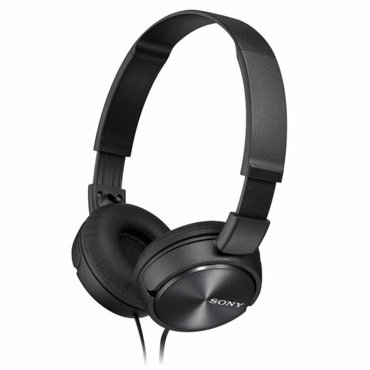 On-ear-kuulokkeet mikrofoni, johdotetut 3,5 mm 1,2 m – musta, Sony MDR-ZX310AP