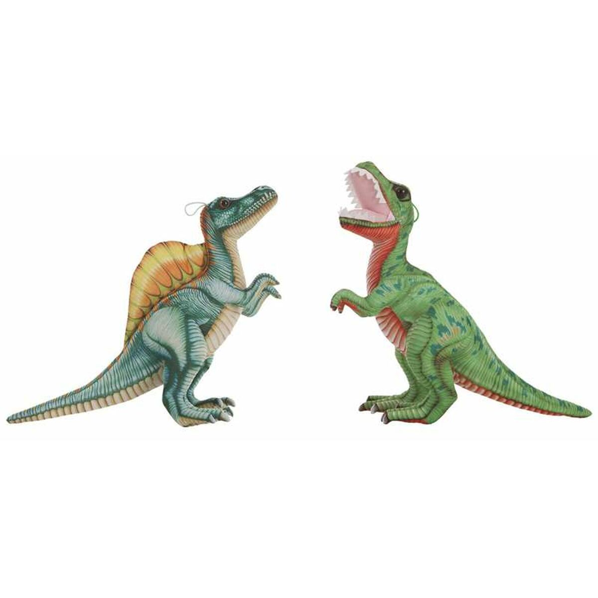 Pehmolelu dinosaurus 36 cm, vihreä, pehmeä lelu lapsille ja vauvoille lahjaksi