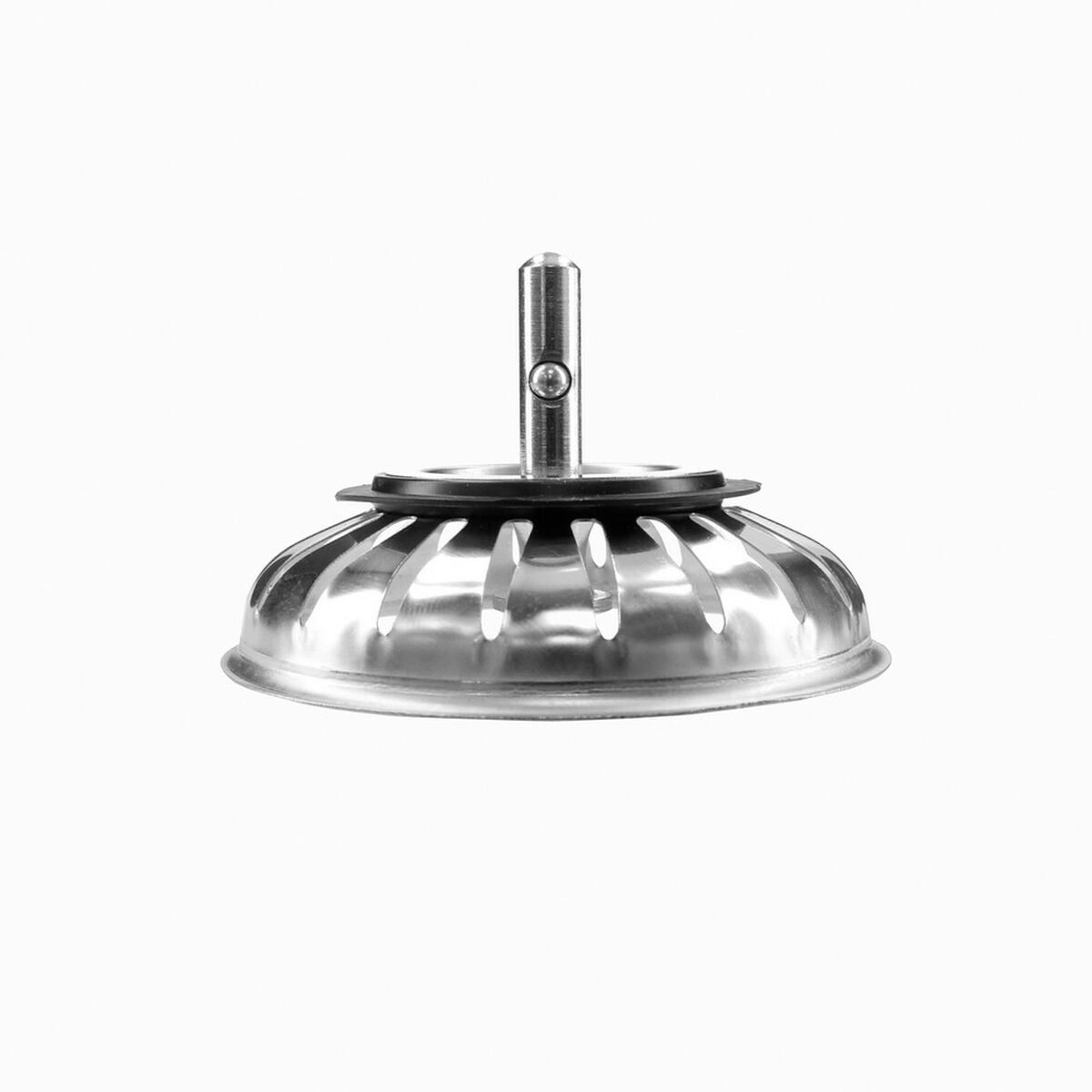 Pesualtaan tulppa keittiöön, ritilä 74×59×8 mm - rst & kumitiiviste, vaihto-osa
