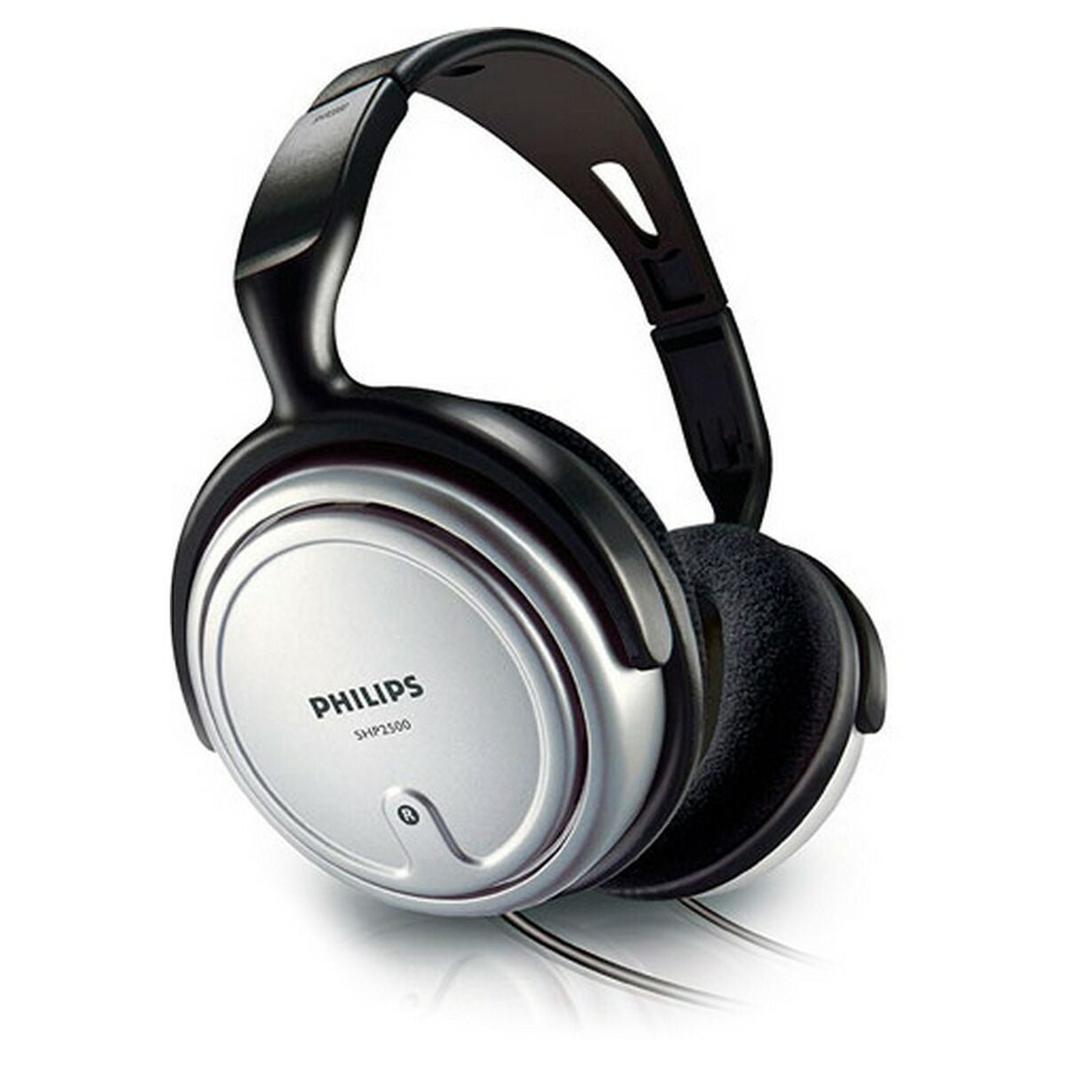 TV-kuulokkeet 95 dB, 6 m johdolliset, täysikokoiset, säädettävä panta, Philips