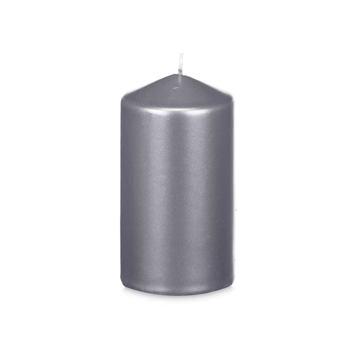 Pilarikynttilä 13 cm hopea, 24 kpl - 53 h paloaika, vaha juhliin & koristeiksi