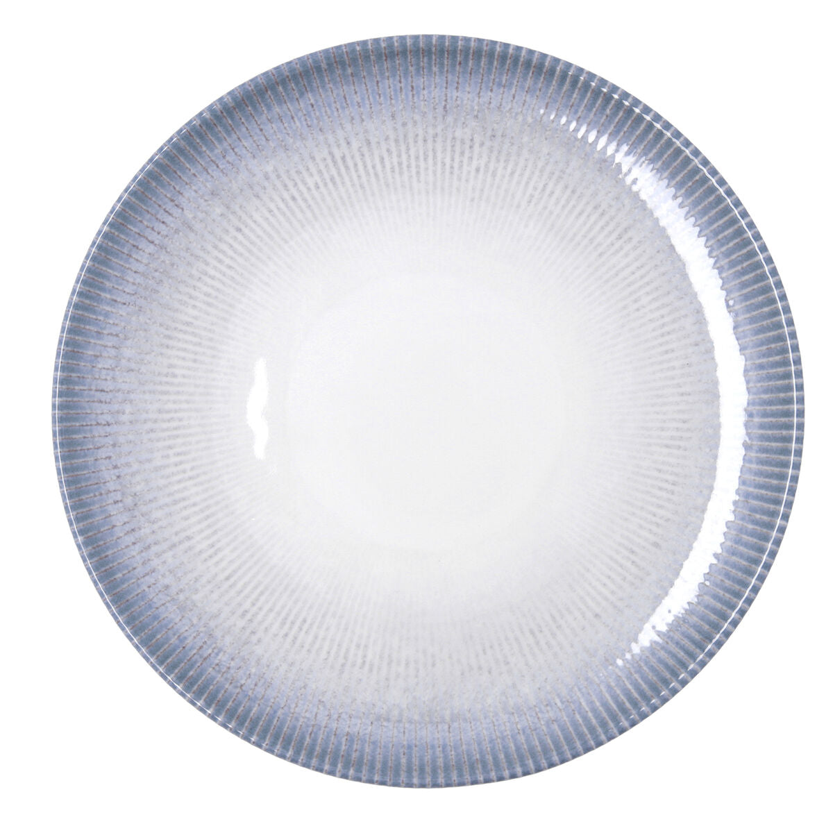 Pizzalautanen Ø30 cm, keraaminen valkoinen, pinottava – 6 kpl keittiöön