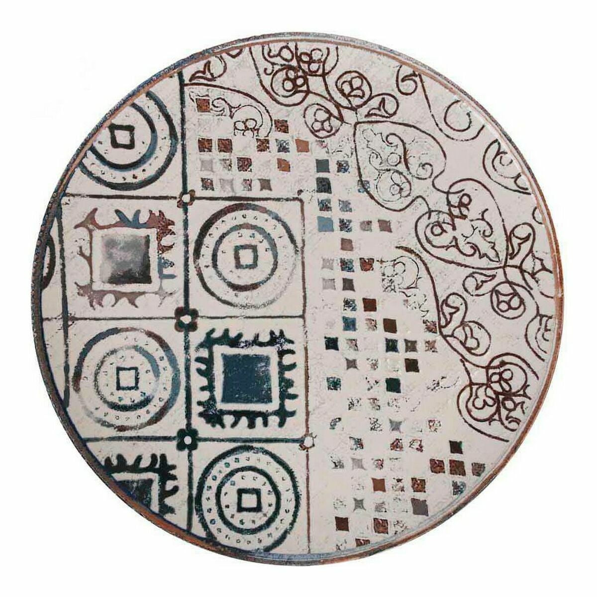 Aluslautanen posliini ø32,5 cm, 6 kpl - Grecia-kuosi, juhla- & arkikäyttöön