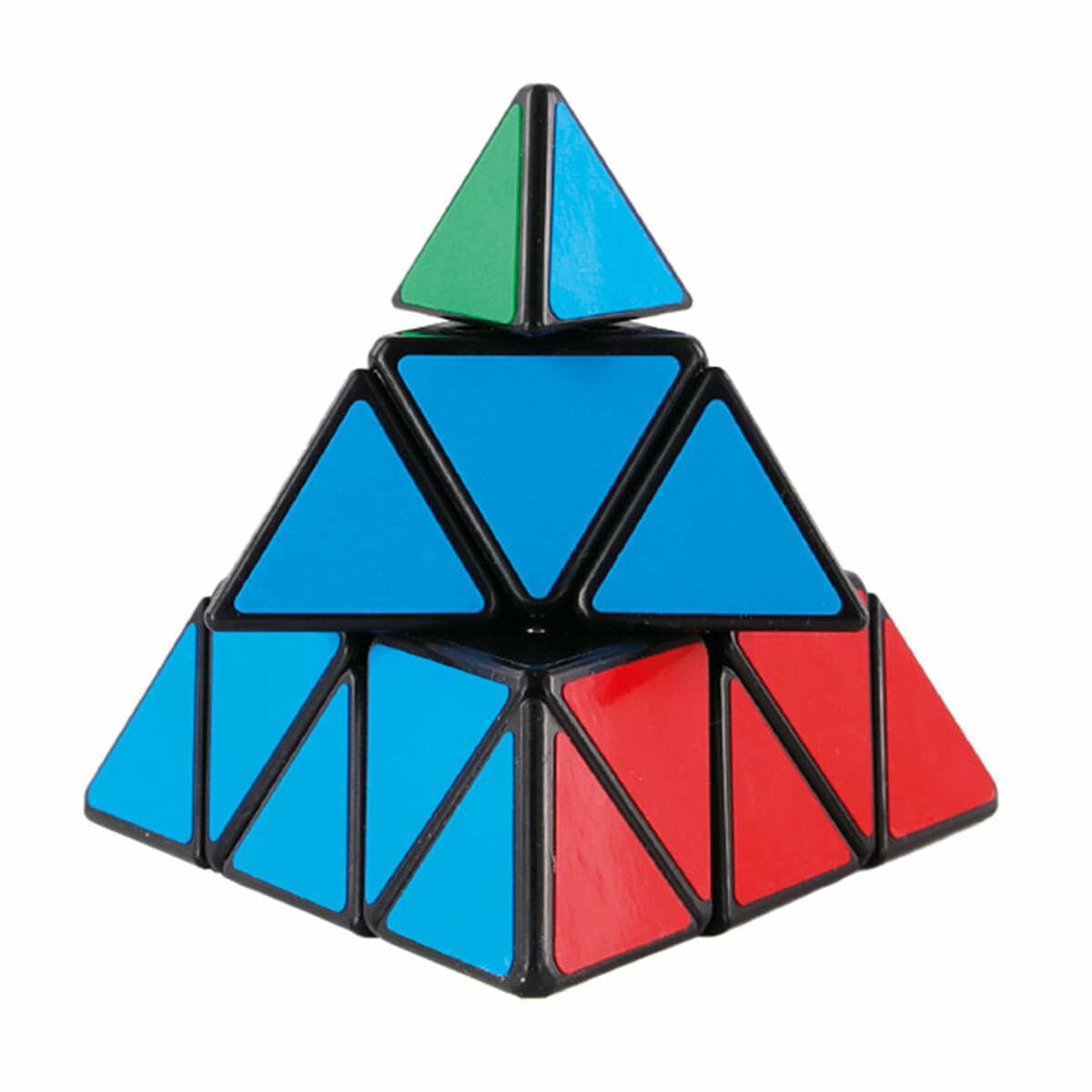 Pyramidipalapeli 3x3 pyraminx, 3D-palapeli monivärinen 6+ lapsille - Cayro