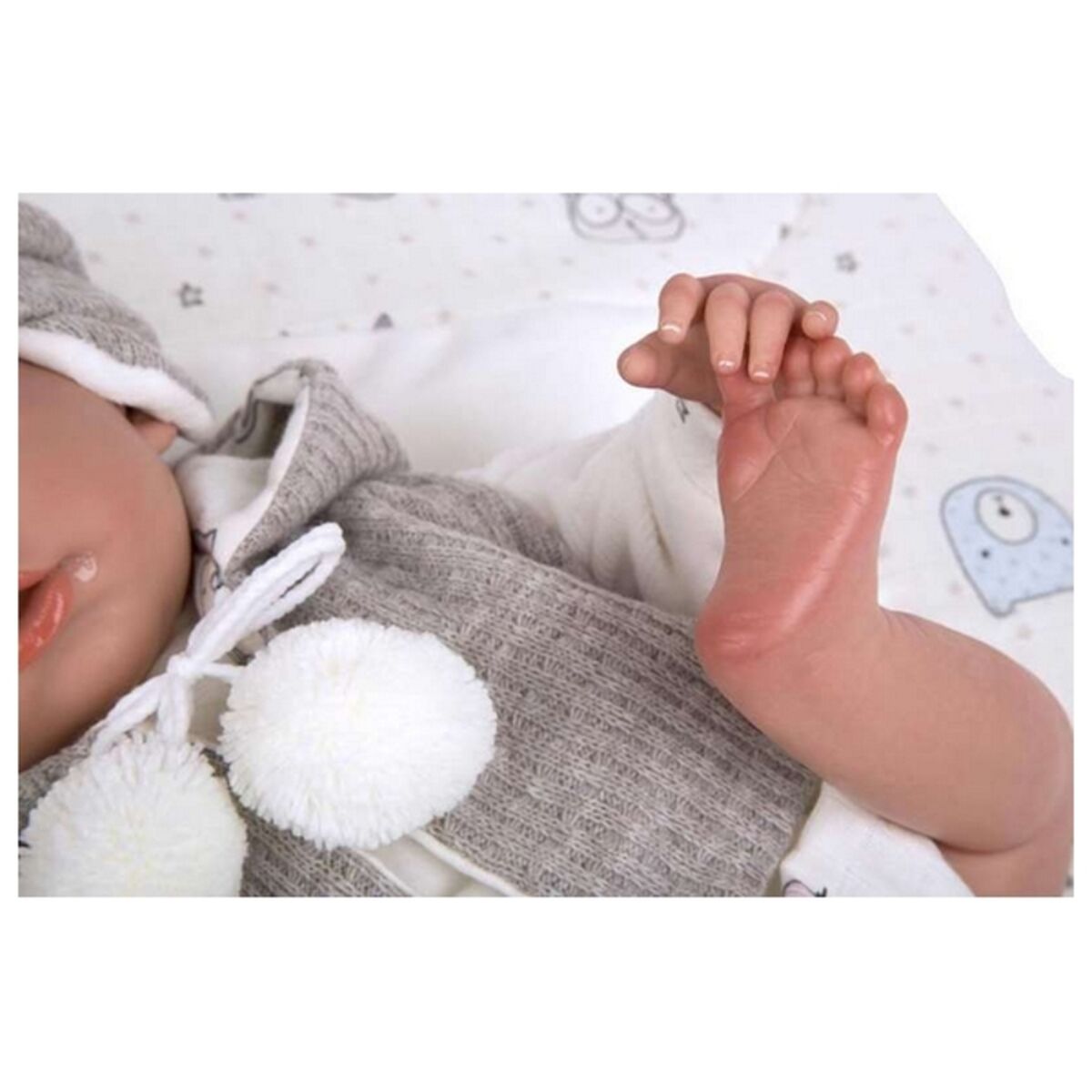 Reborn-nukke 40 cm, realistinen vauvannukke asusteilla, lapsille, Arias