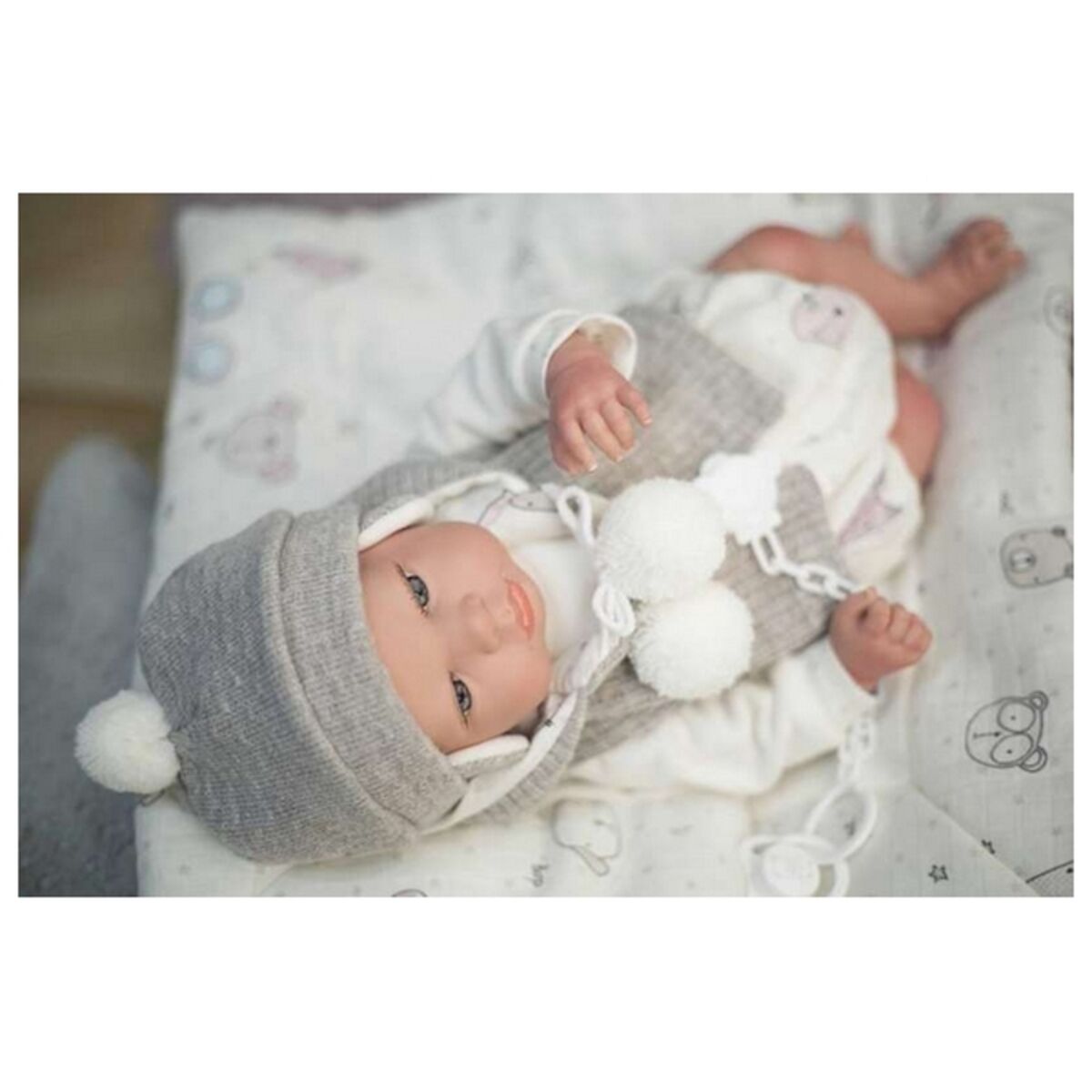 Reborn-nukke 40 cm, realistinen vauvannukke asusteilla, lapsille, Arias
