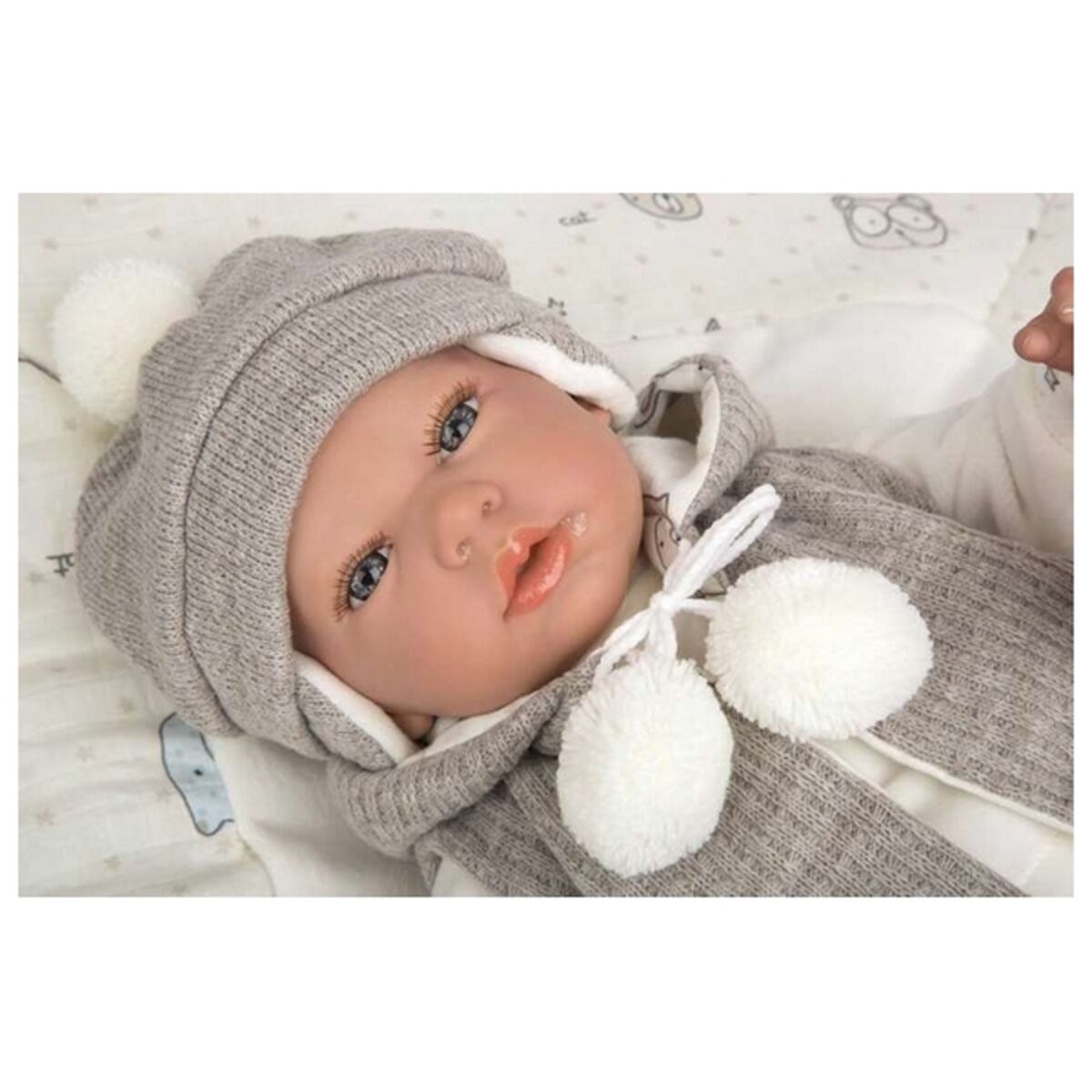 Reborn-nukke 40 cm, realistinen vauvannukke asusteilla, lapsille, Arias