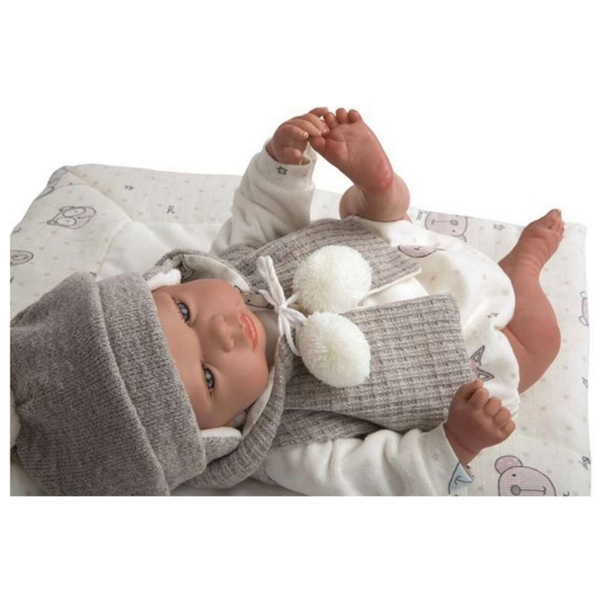 Reborn-nukke 40 cm, realistinen vauvannukke asusteilla, lapsille, Arias