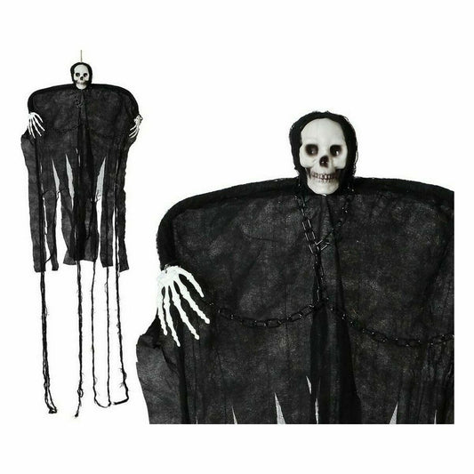 Kallo halloween-koriste, riippuva 60 x 100 cm, musta - ovikoriste & kattoon