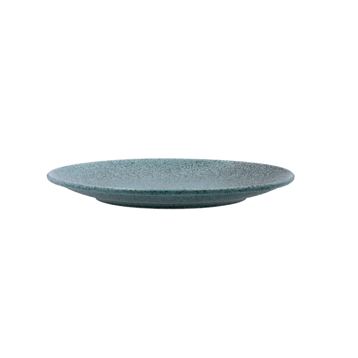 Ruokalautaset 25 cm, sininen keramiikka, 6 kpl - pinottavat & mikroaaltokestävät