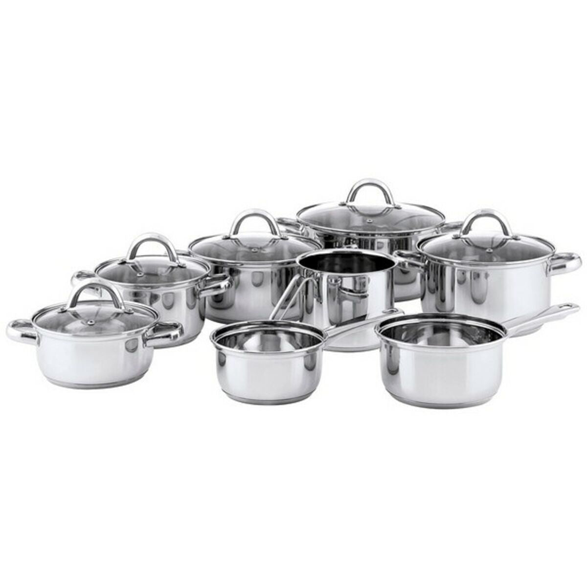 Ruostumaton kattila 24 cm, kannellinen, induktio & tiskikonesopiva, hygieeninen