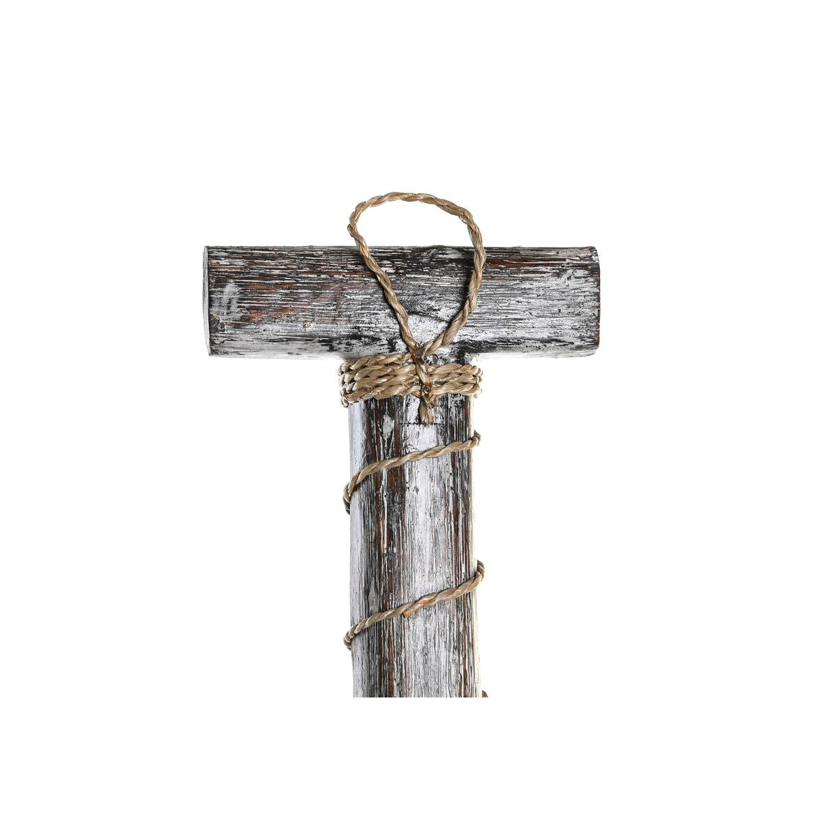 Seinäkoriste mela 100 x 5 x 14 cm, 2 kpl - punainen sininen puujäljitelmä pari