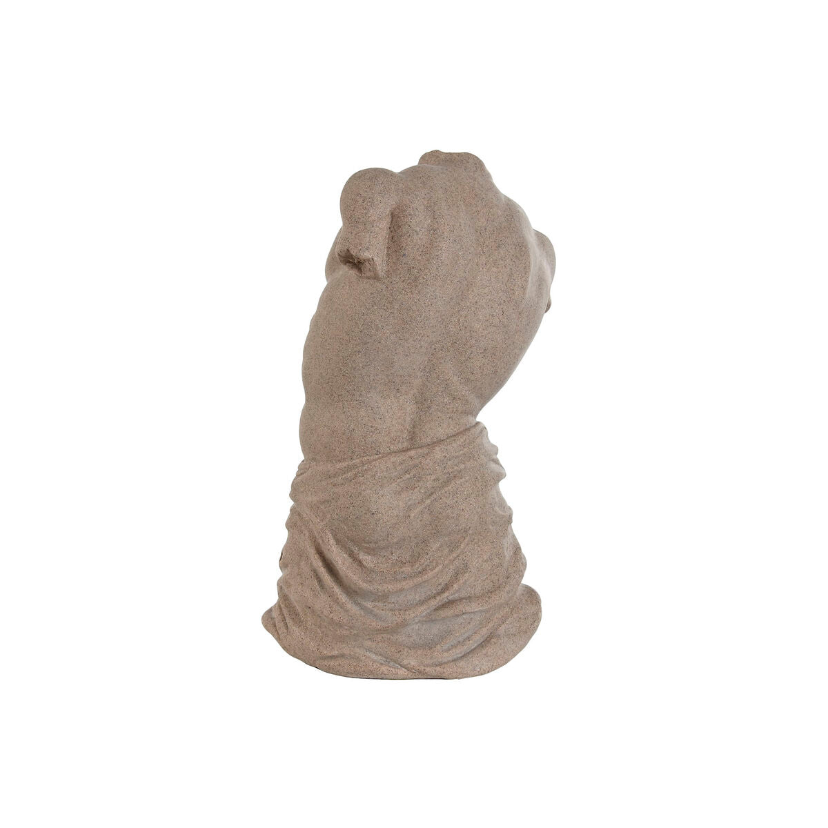 Sisustuspatsas torso resiinistä, ruskea romanttinen kotiin 17 x 14 x 29 cm