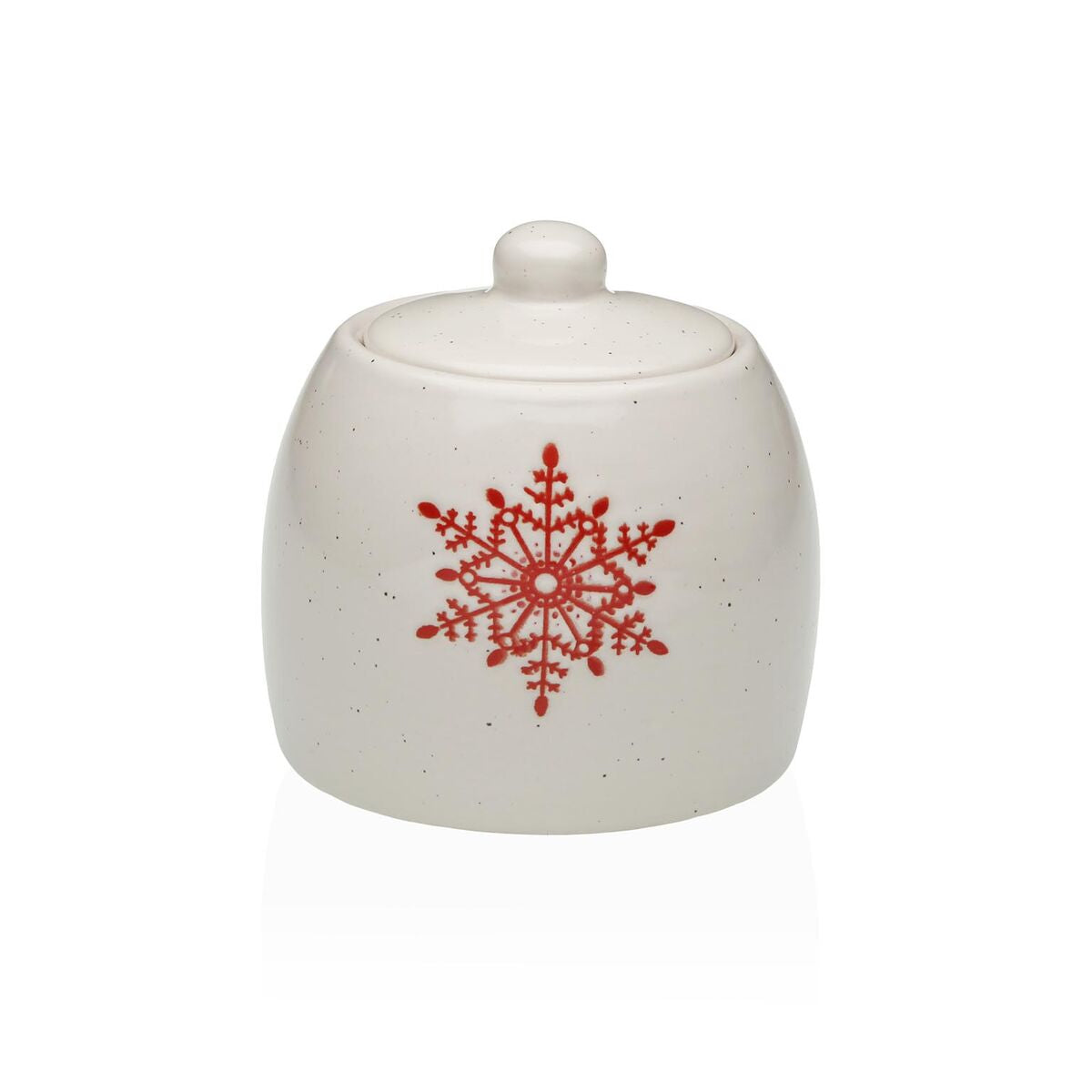 Sokeriastia keramiikka tähti 6,9×8,9×6,9 cm, valkoinen