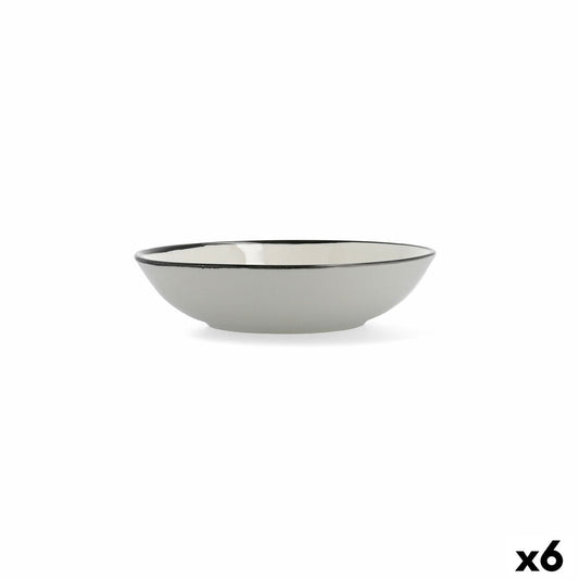 Syvä lautanen 21 cm, keramiikka, mikroaaltokestävä & astianpesukone 6 kpl