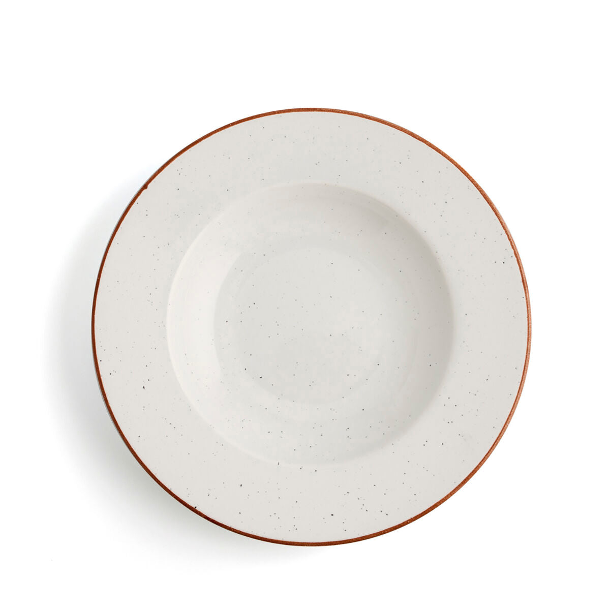 Syvä lautanen keraaminen beige Ø 26 cm, 6 kpl - ruokailuun & astiastoon, kotiin