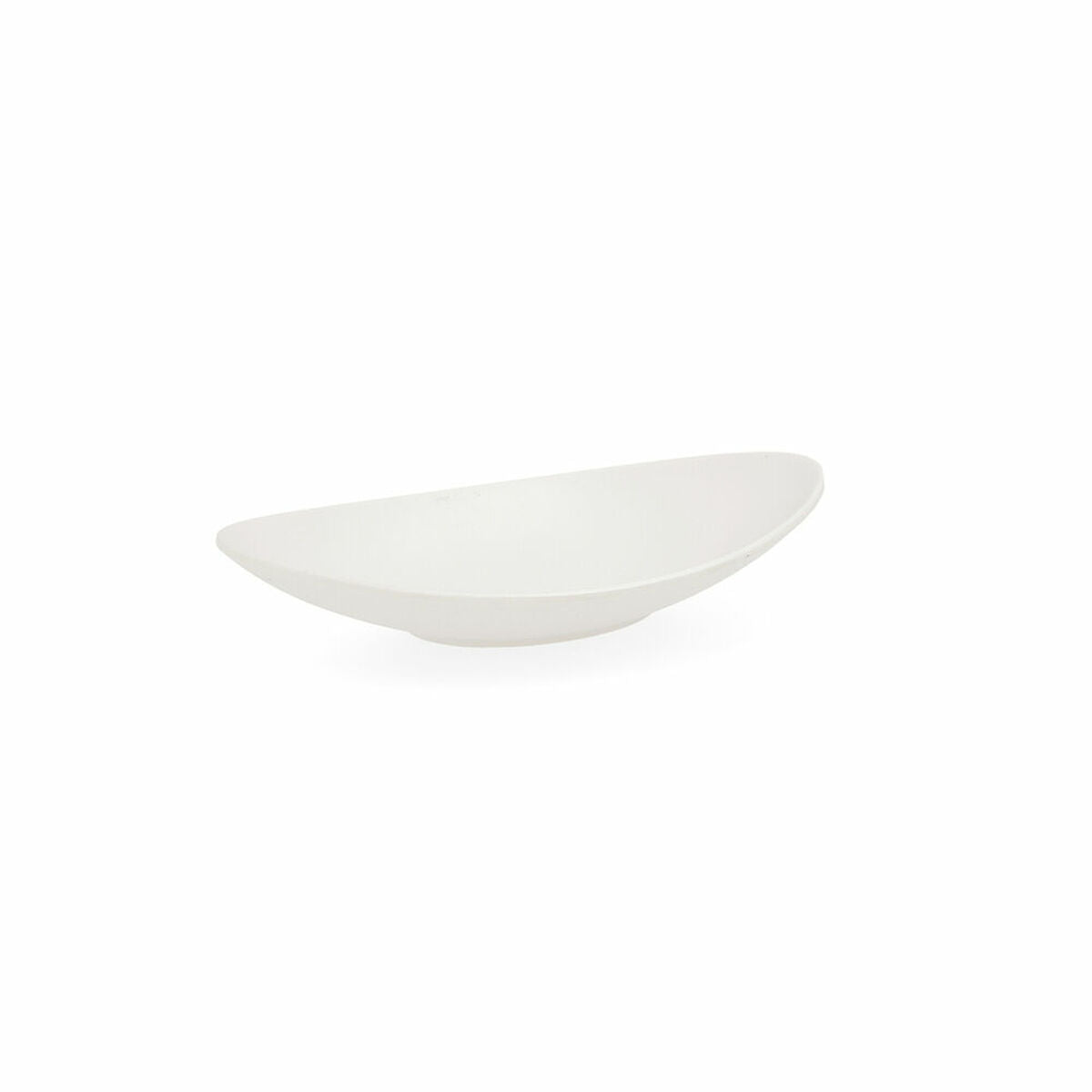 Syvä lautanen muovia, 12 kpl – tiskikoneen kestävä, 18×10,5×3 cm, valkoinen