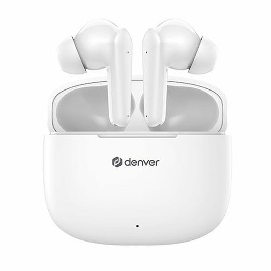 Bluetooth-kuulokkeet täyslangattomat in-ear, valkoiset TWE-48W latauskotelolla