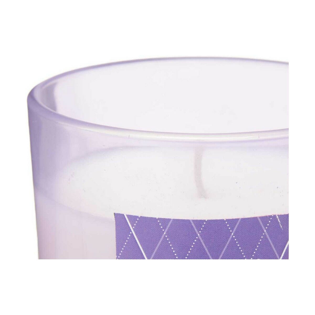 Tuoksukynttilä violetti 120 g, lasipurkki, orvokintuoksu, 12 kpl kotikäyttöön