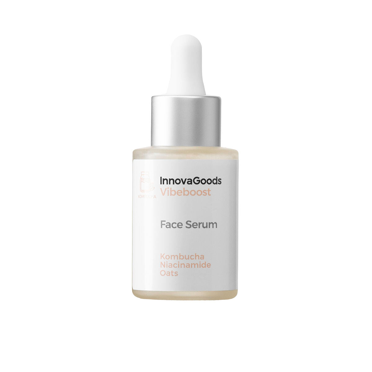 Kasvoseerumi kombucha, kosteuttava & kirkastava 30 ml, niacinamide, vegaaninen – päivittäinen hoito niacinamide – kuva 5