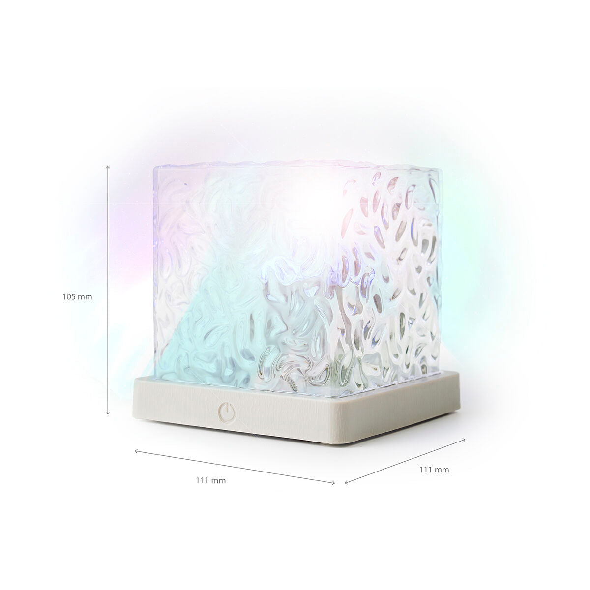 Revontuliprojektori kuutio, ladattava RGB, kaukosäädin & USB-C, makuuhuoneeseen – LED-valo yövalo lapsille – kuva 8