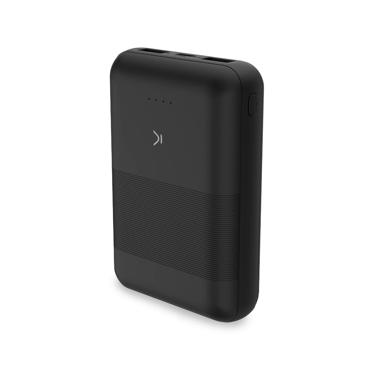 Varavirtalähde 10000 mAh, USB‑C & 2x USB-porttia, musta, älypuhelimille KSIX