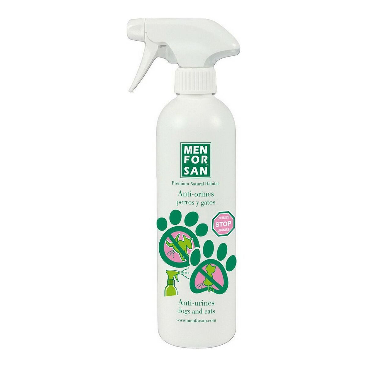 Virtsankarkote 500 ml, kissoille & koirille, suihke hajunpoistoon sisäkäyttöön