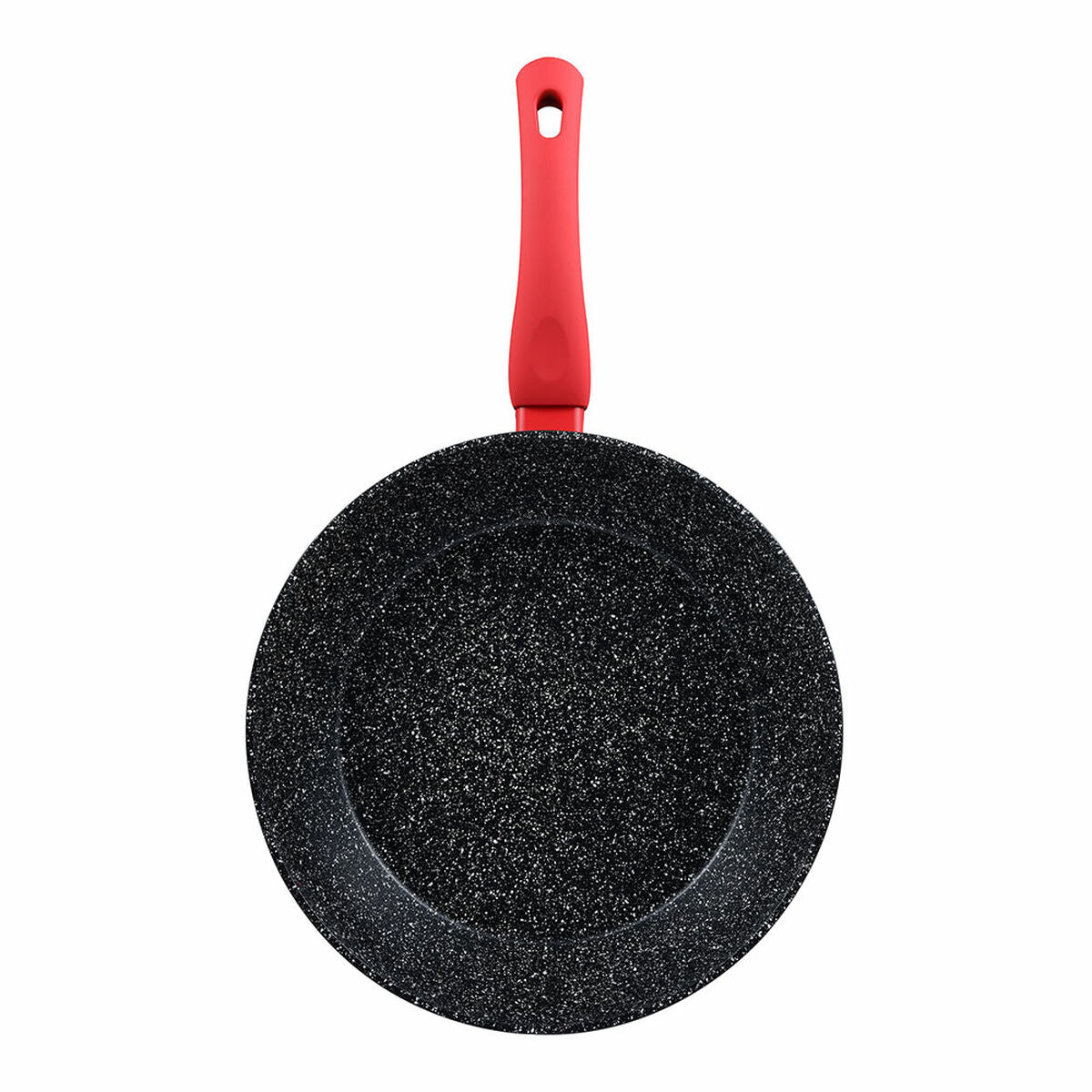 Wokpannu 28 cm, tarttumaton alumiini - sopii induktioon, ergonominen kahva